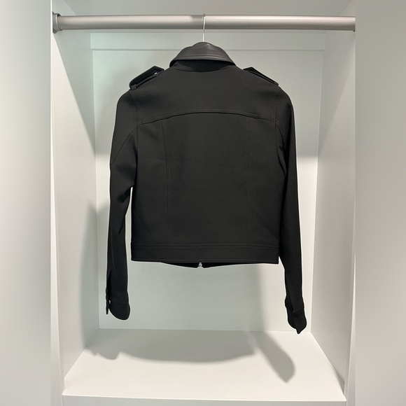 Madewell Womens $228 Shrunken Utility Jacket in Black Size 2 NT119 cropped NEW - Picture 16 of 16